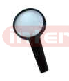 Magnifier,  Plastic Frame and Square Section Handle